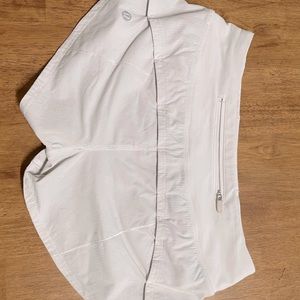Lululemon White Speed ups Size 2
